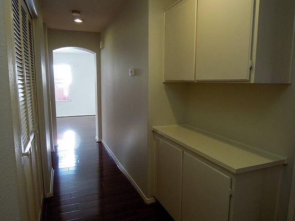 Hallway facing living room