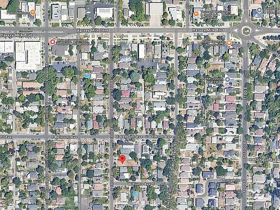 Neighborhood aerial view