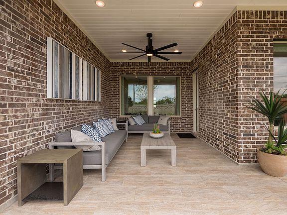 Representational Only Starling Plan Covered Patio
