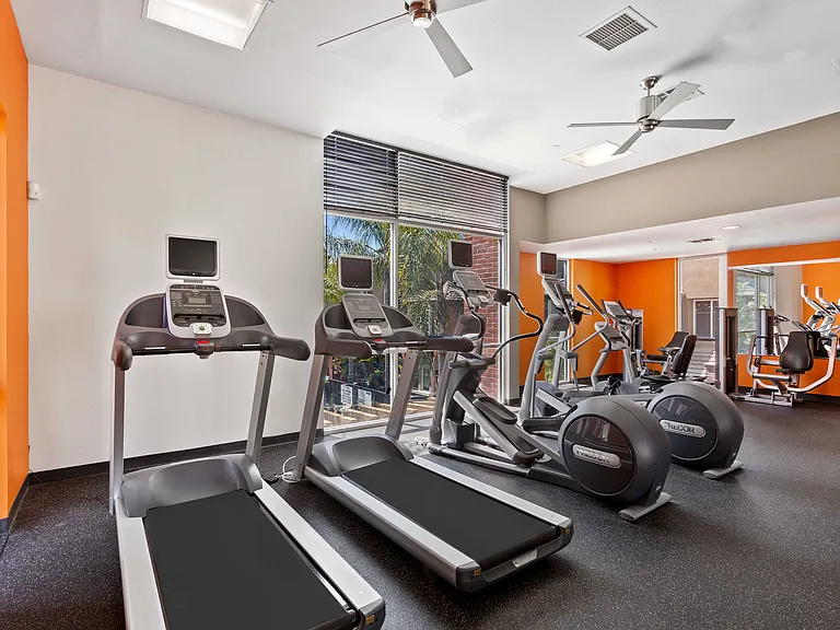 Fully equipped for your workout needs.