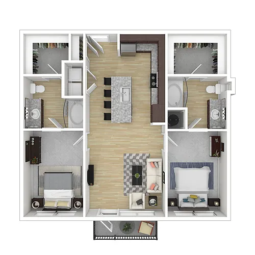 Floor plan B2B