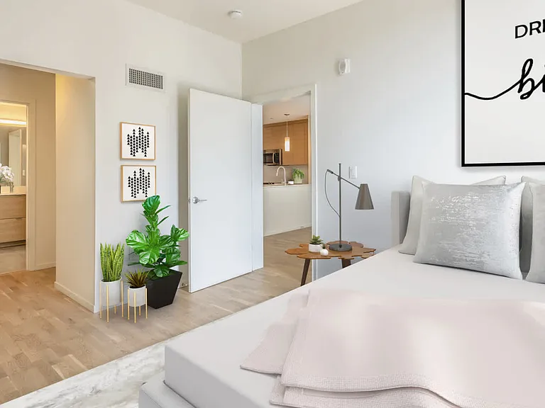 Bedroom with White Oak Flooring