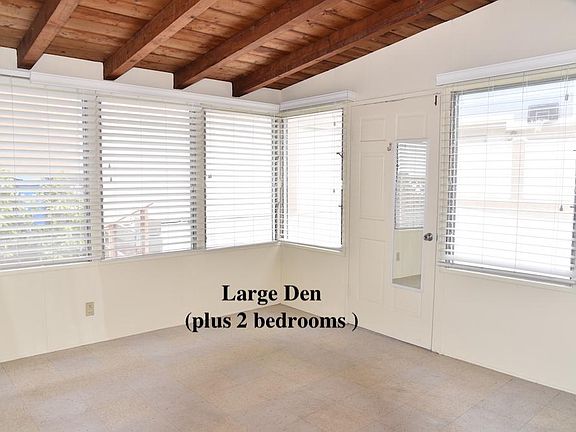 Large den or home office (PLUS 2 bedrooms)