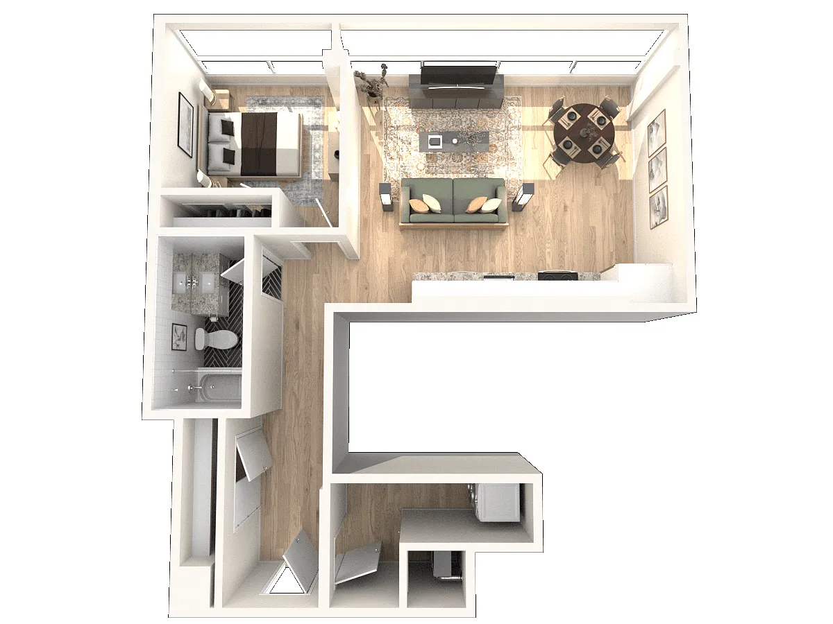 Floor plan A18