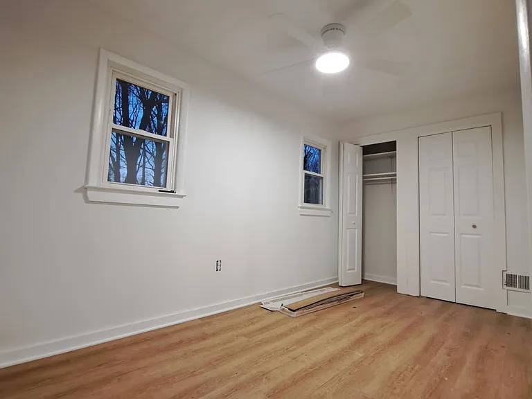 Second bedroom next to 1/2 bath.