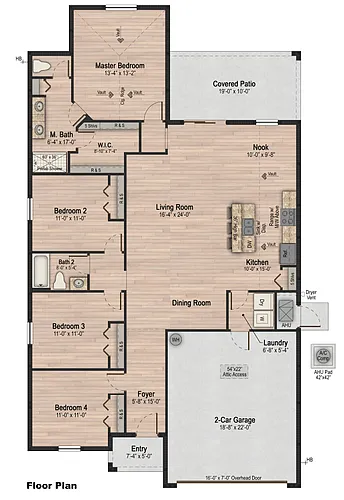 Floor plan Cypress