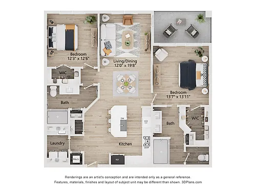 Floor plan B2