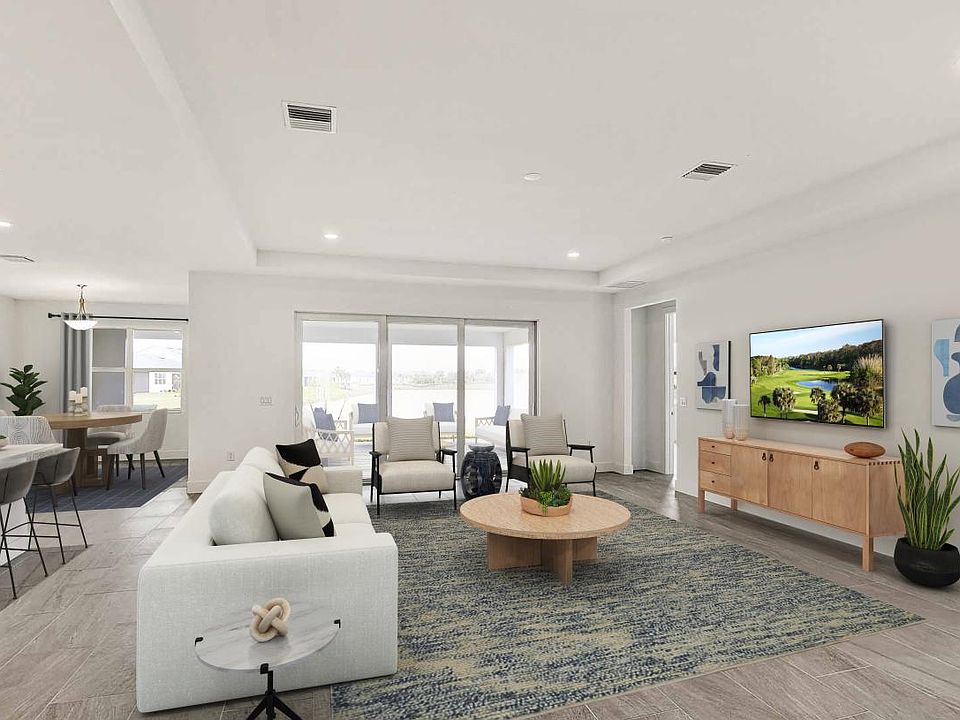Open-concept floor plan ideal for entertaining