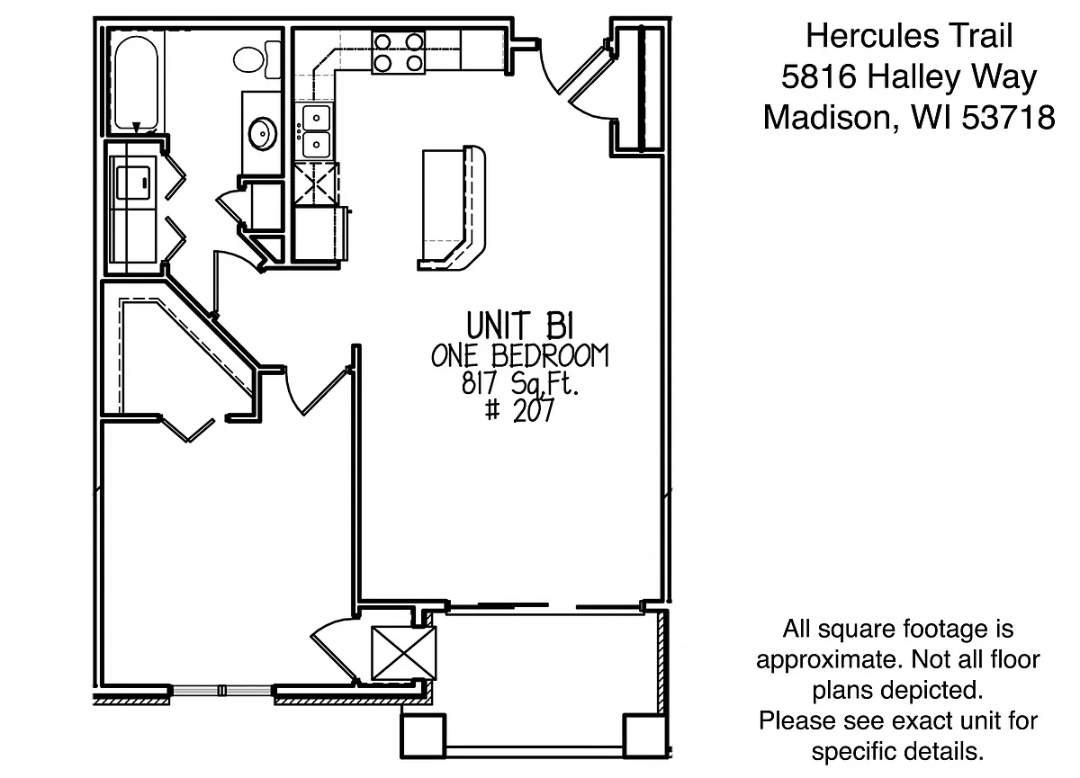 Floor plan B1