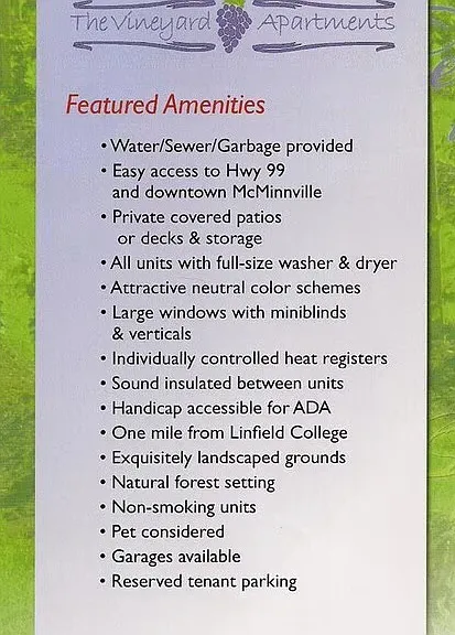 Vineyard Apartments — Photo 29