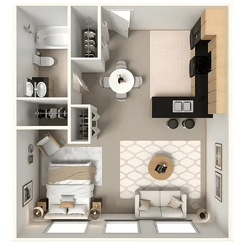 Floor plan Columbia