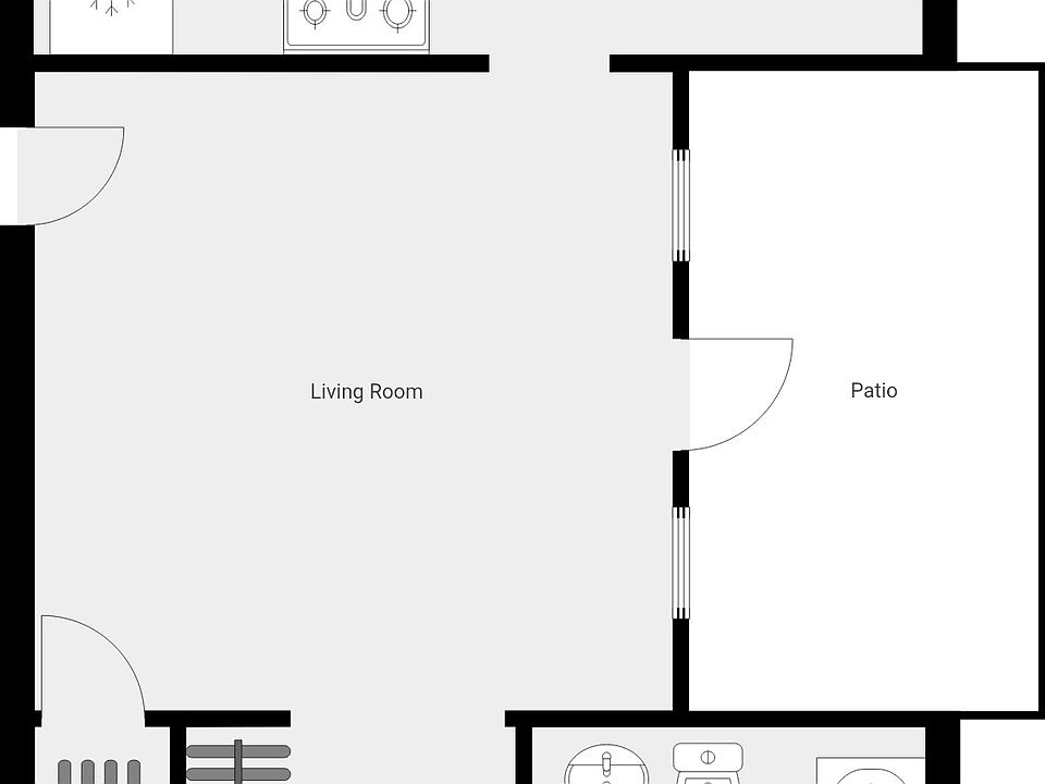 Spacious floor plan!