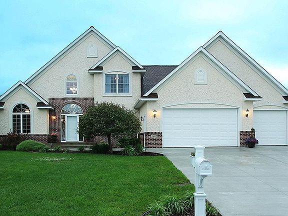 Brand new concrete driveway and sidewalks