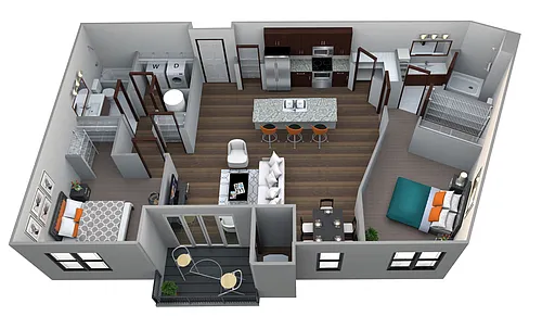 Floor plan Valley II