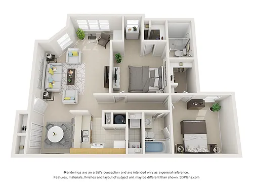 Floor plan B3