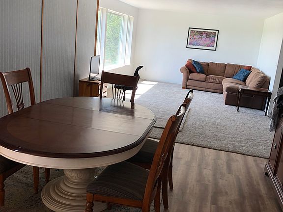 Open dining/living room