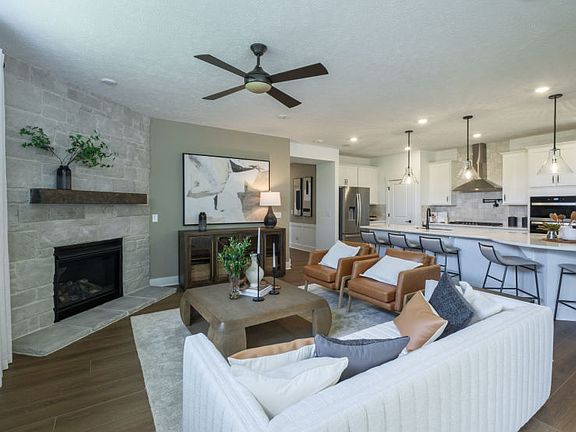 Cozy Gathering Room with Optional Fireplace