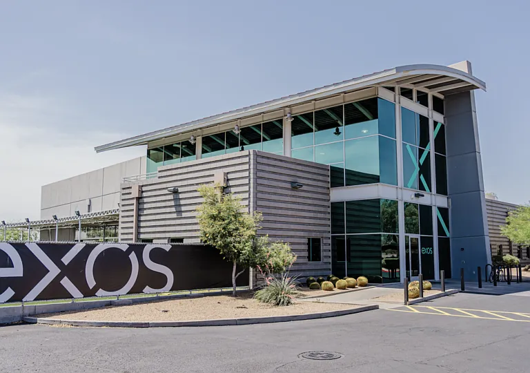 Close to Exos Sports Training Facility