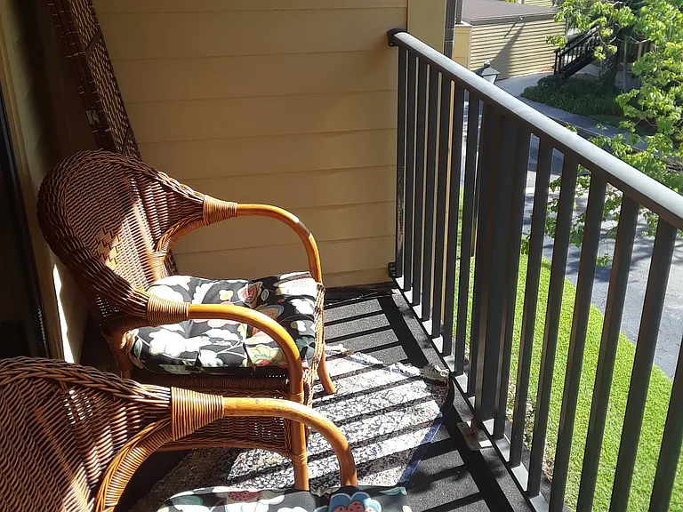 Balcony off the Master bedroom