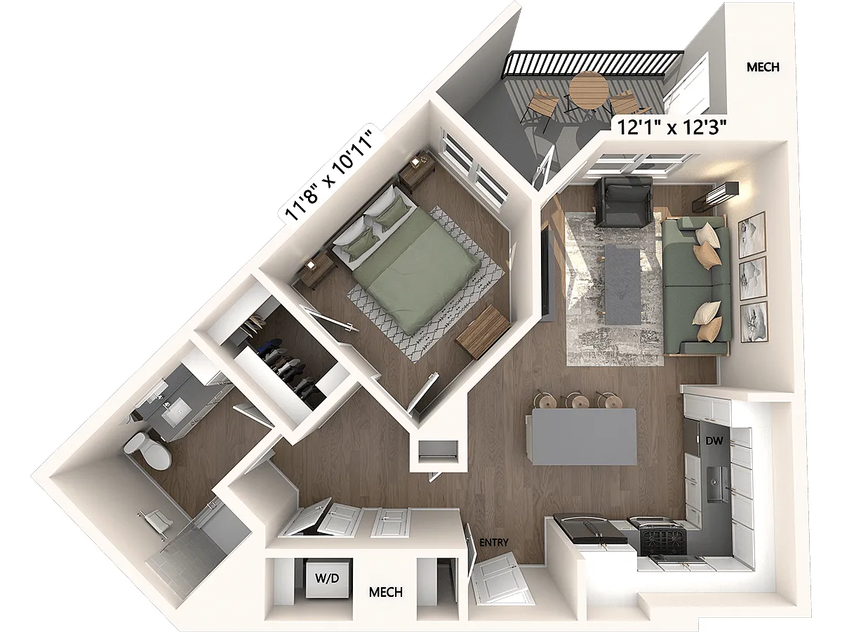Floor plan AM12c-alt a-Upgrade