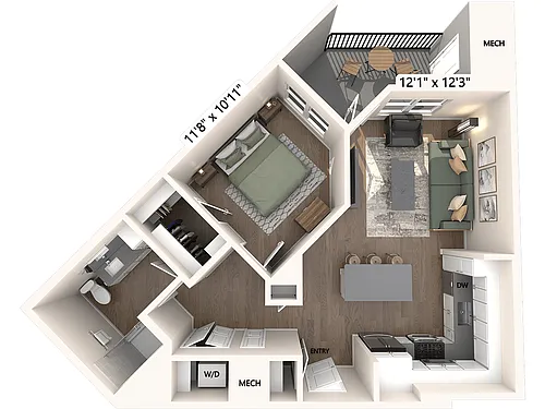 Floor plan AM12c-alt a-Upgrade