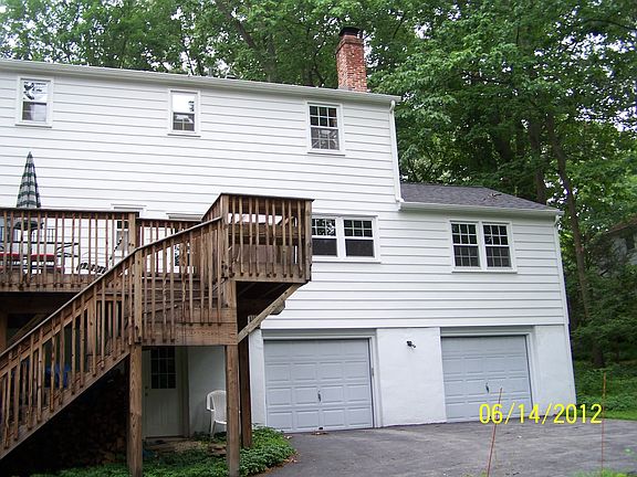 Rear View 2 Car Garage 