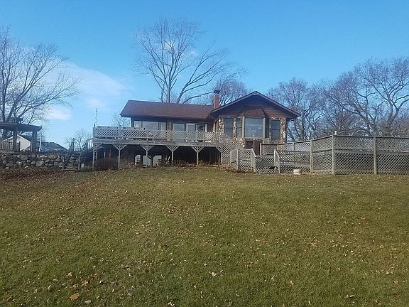 Rear view from river