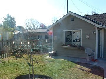 Office attached to garage