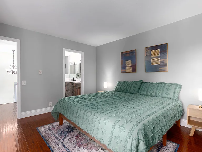 Master bedroom upstairs