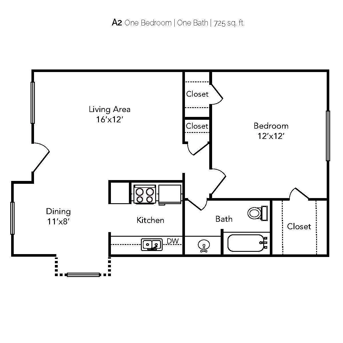 Floor plan A2