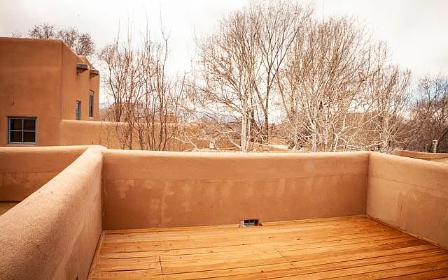 Master deck. The condos are all designed and situated for maximum privacy.