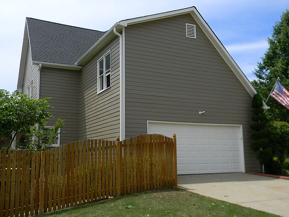 Fresh exterior paint