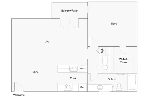 Floor plan Aiken