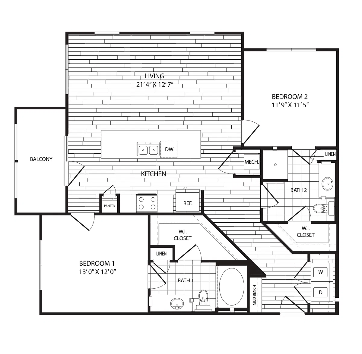 Floor plan B2