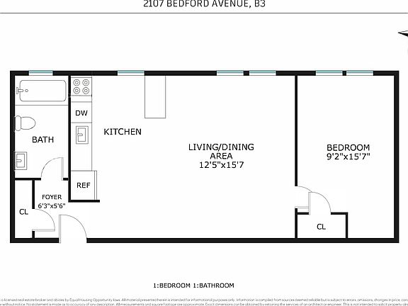 2nd image of 2107 Bedford Ave APT B3