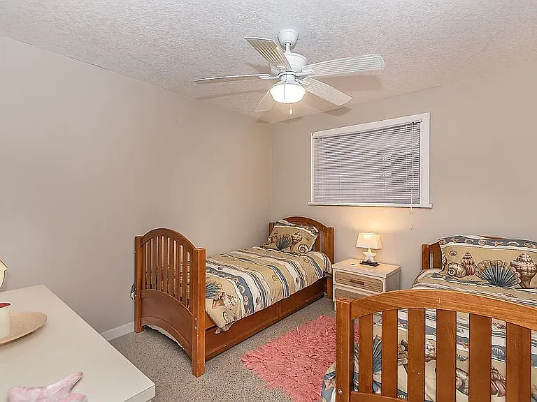 2nd guest bedroom - twin beds with one trundle not visible
