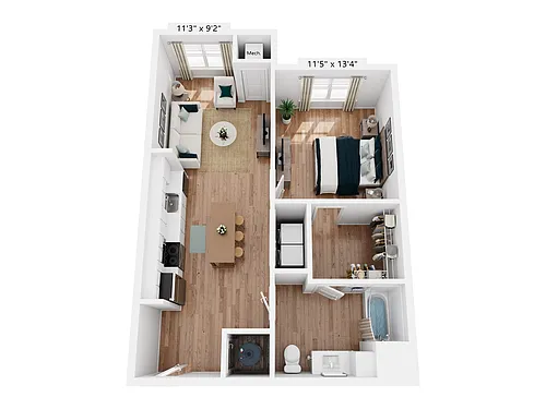 Floor plan A4H