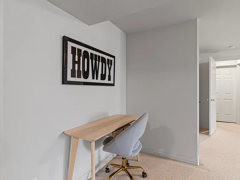 Downstairs Desk
