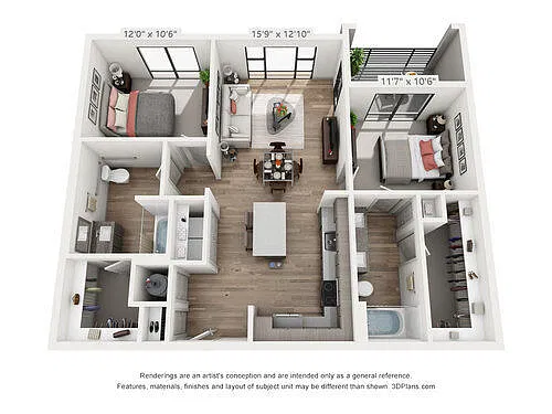Floor plan B1 Type A