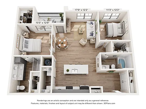 Floor plan Chestnut