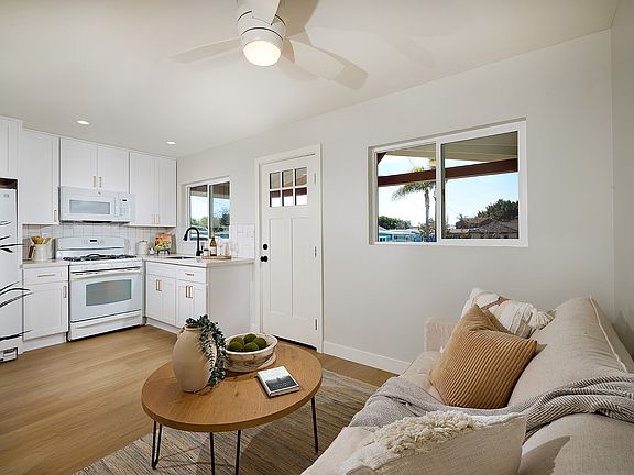 Family/Kitchen open floor plan. New windows and doors! Enjoy this new beachy cottage.