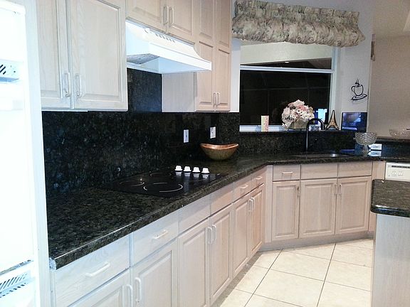 Cooktop in the kitchen