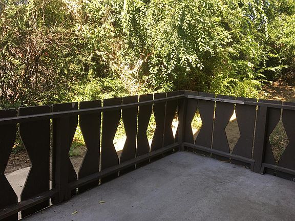 Private patio