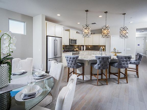 The Coral Kitchen at Cerrato in Hollister by Century Communities