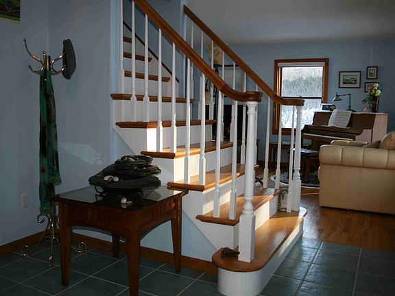 Living Room With Stairs