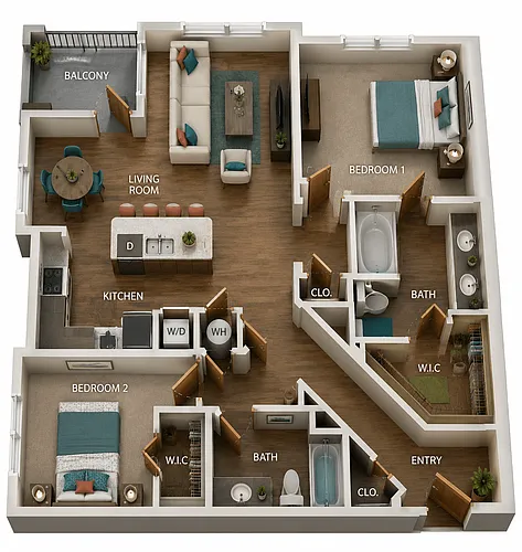 Floor plan B6
