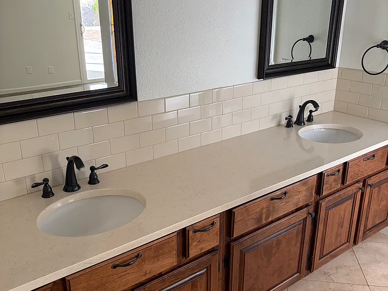 Master Bath Dual Sink