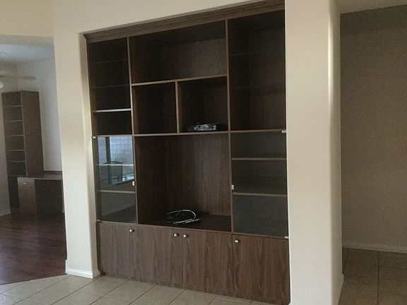 Living room with builtins