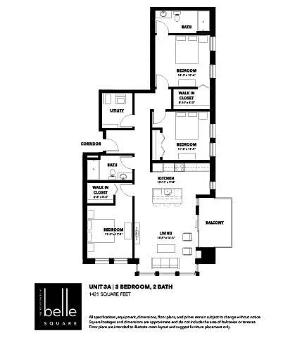 Floor plan 3-A - Conventional