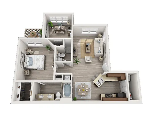 Floor plan The Clarence
